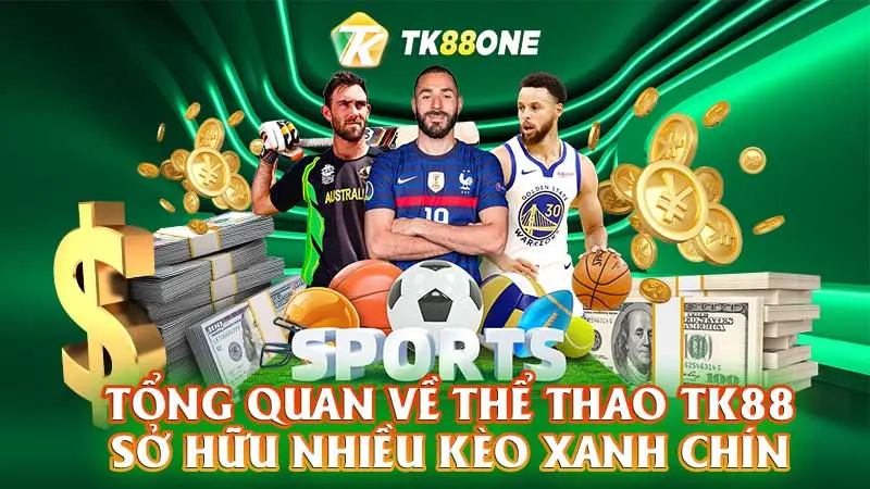 Tổng quan về thể thao TK88 sở hữu nhiều kèo xanh chín