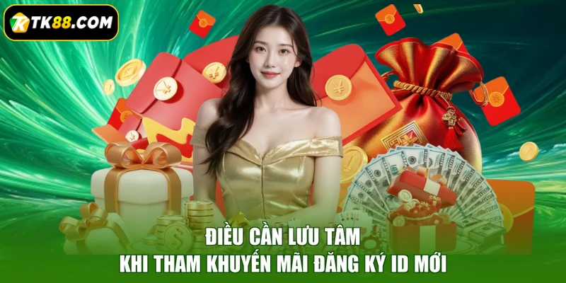Điều cần lưu tâm khi tham khuyến mãi đăng ký ID mới